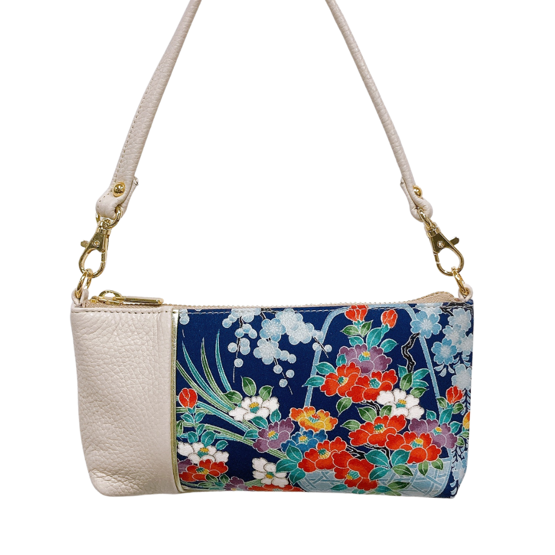 KIMONO PURSE  WR White 014