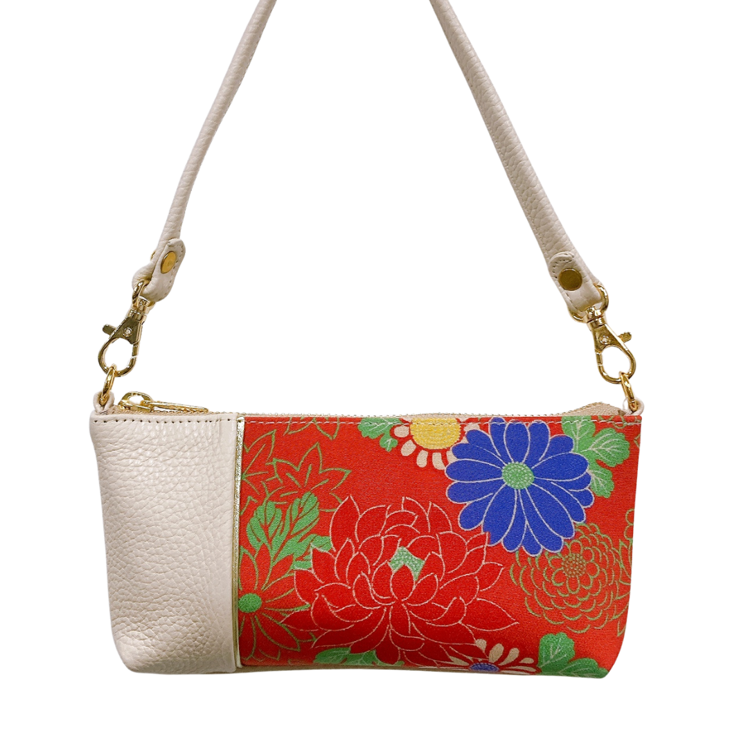 KIMONO PURSE  WR White 007
