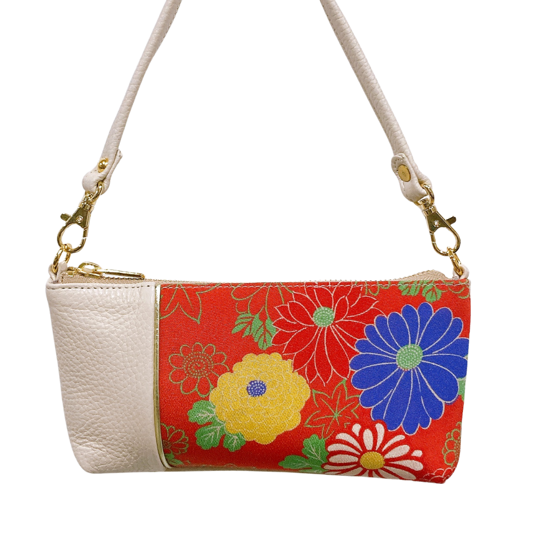 KIMONO PURSE  WR White 008