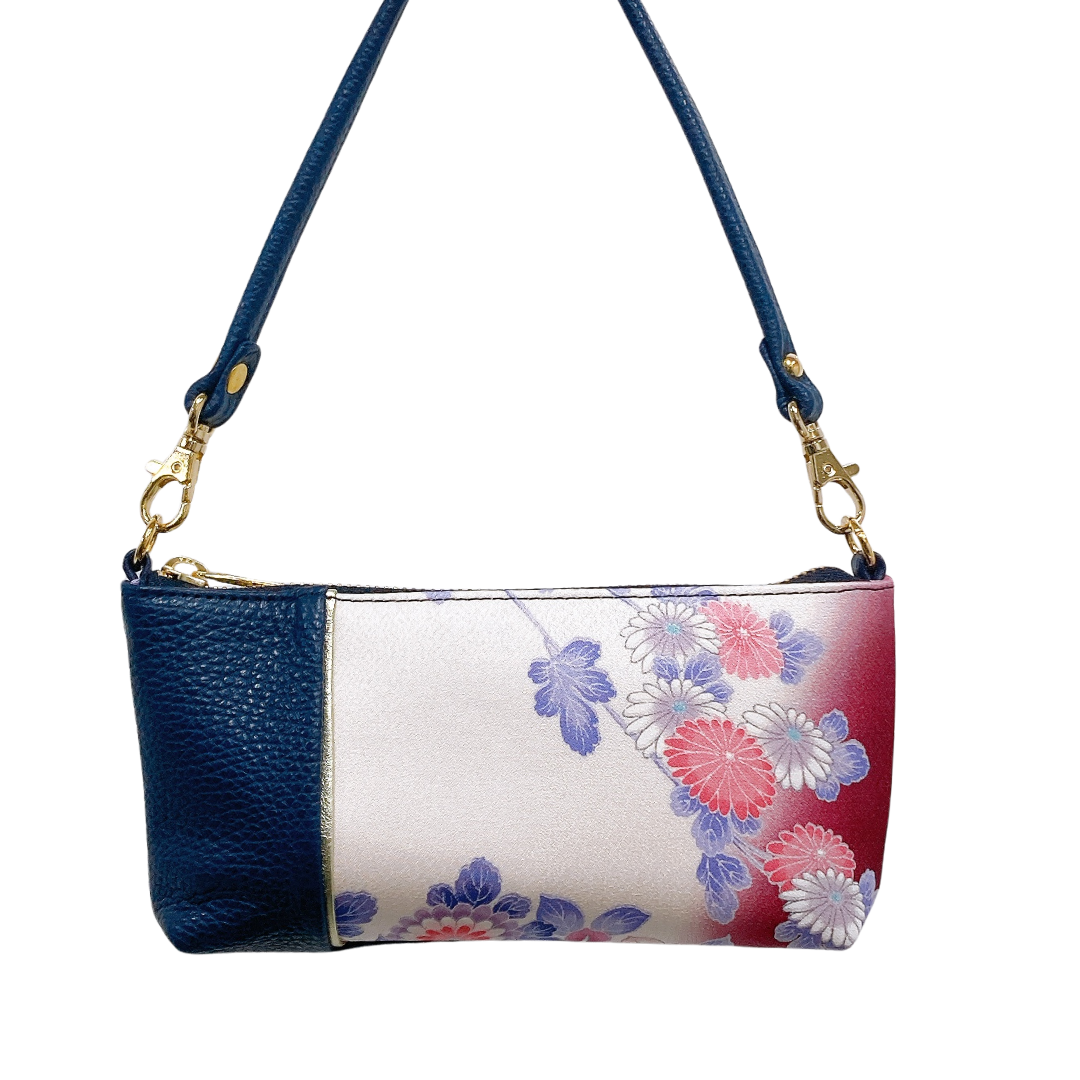 KIMONO PURSE WR Navy 013