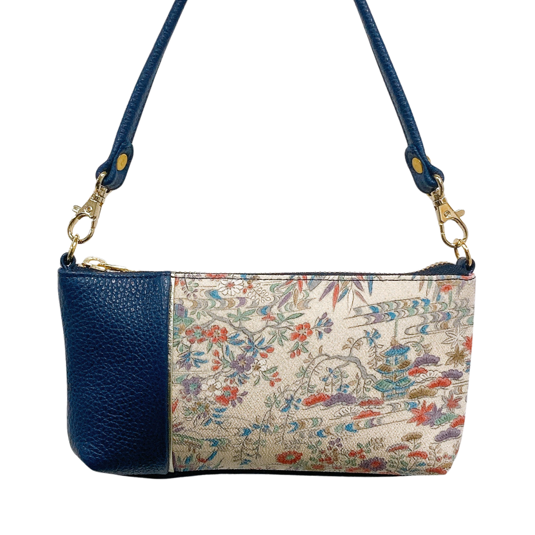 KIMONO PURSE WR Navy 015