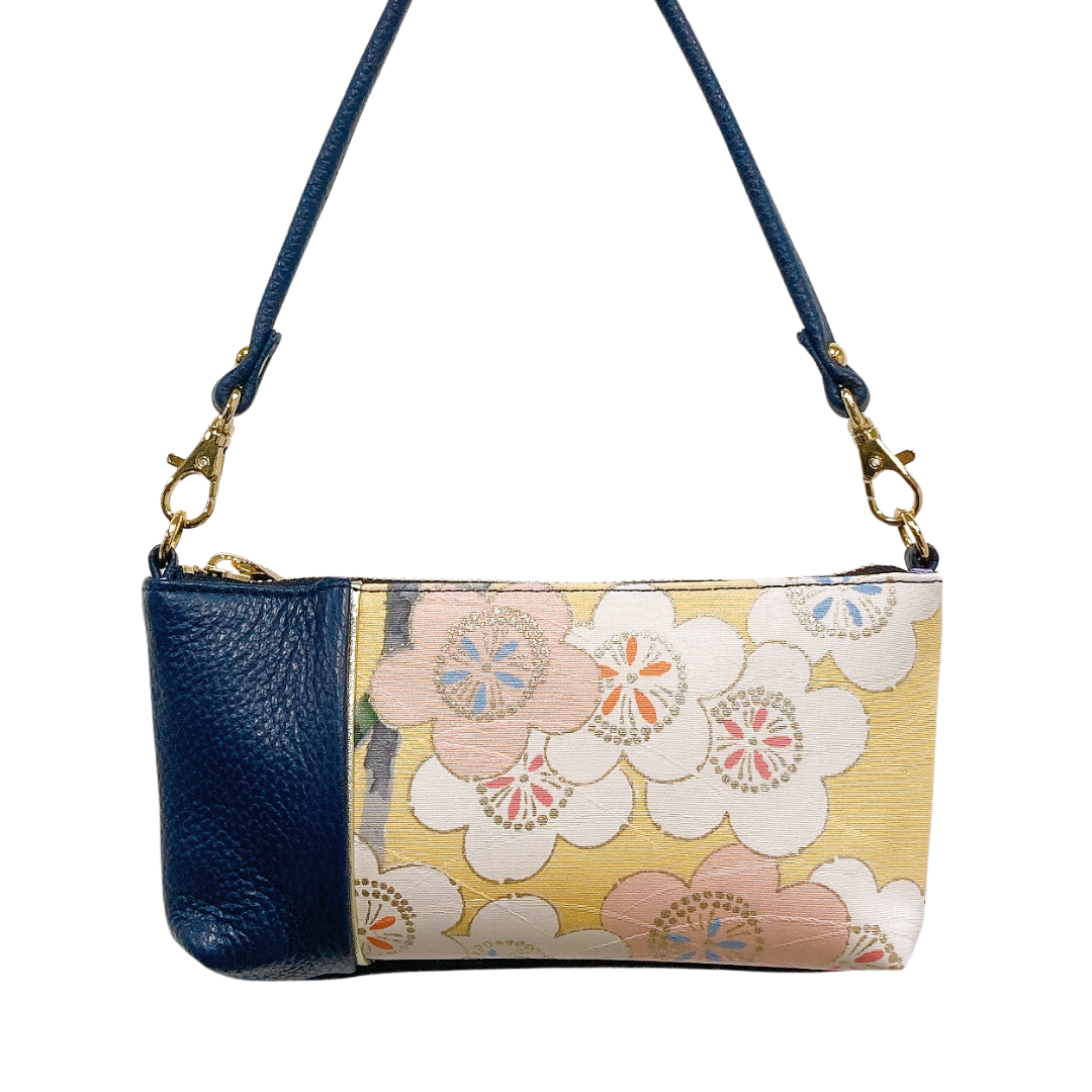 KIMONO PURSE WR Navy 020