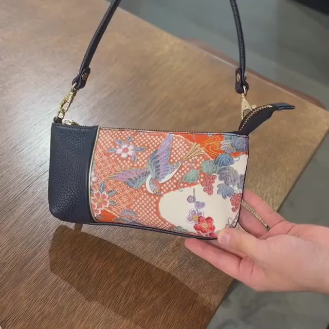 KIMONO PURSE  White T041