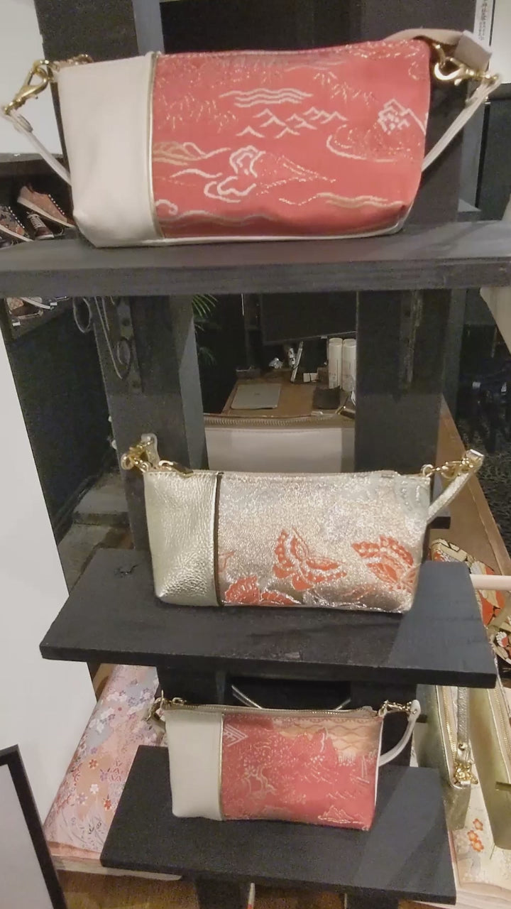 KIMONO PURSE 32, Gold