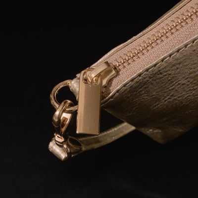 KIMONO PURSE 35, Gold