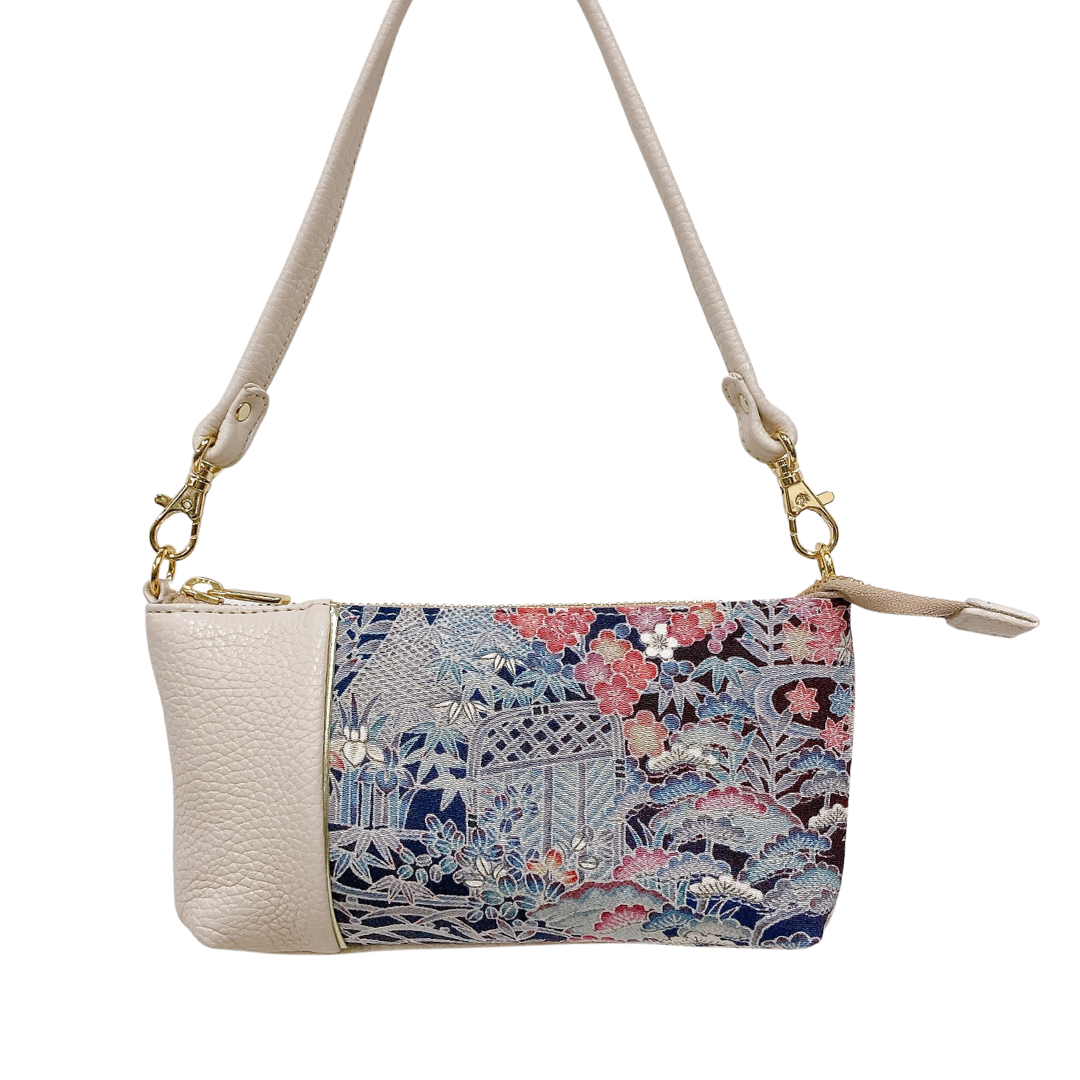 KIMONO PURSE  White T040