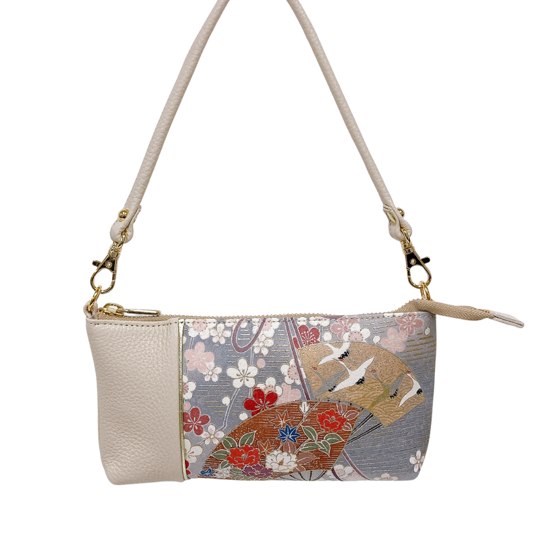 KIMONO PURSE  White T044