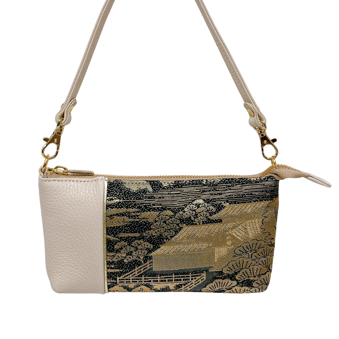 KIMONO PURSE  White T045